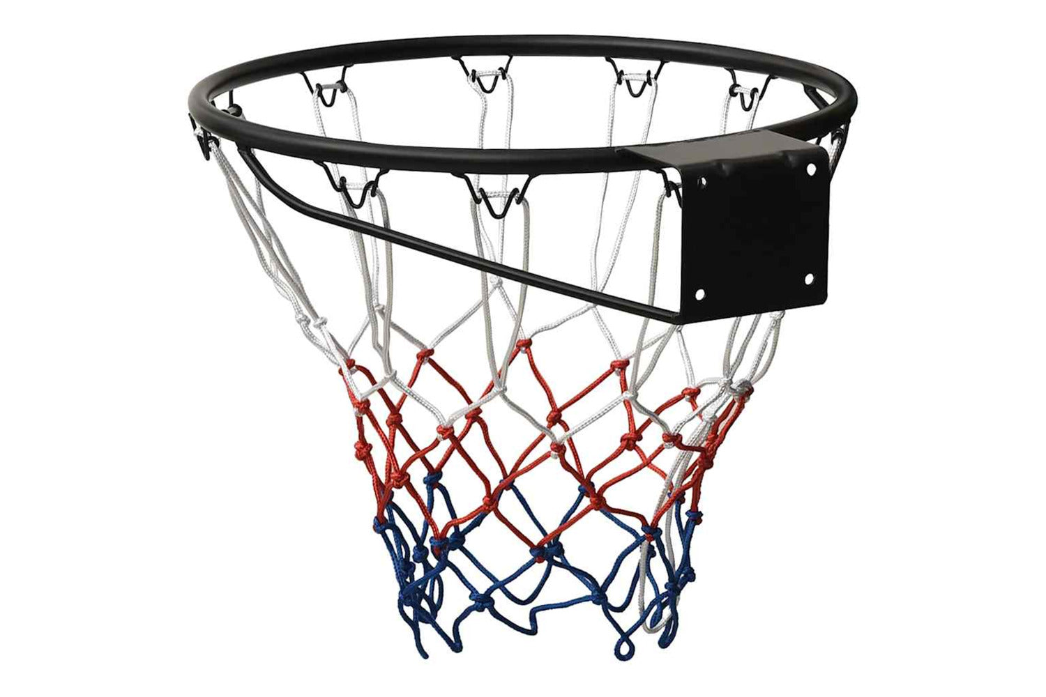 Vidaxl Basketball Ring Black 45 Cm Steel-4
