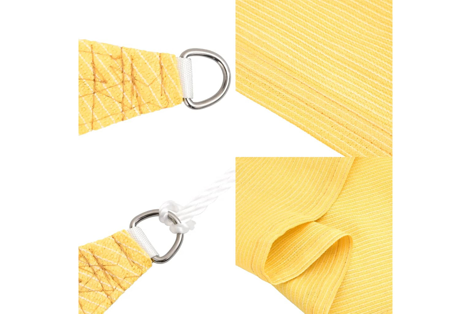Vidaxl 311125 Sunshade Sail 160 G/mâ² Beige 2.5x4.5 M Hdpe-6