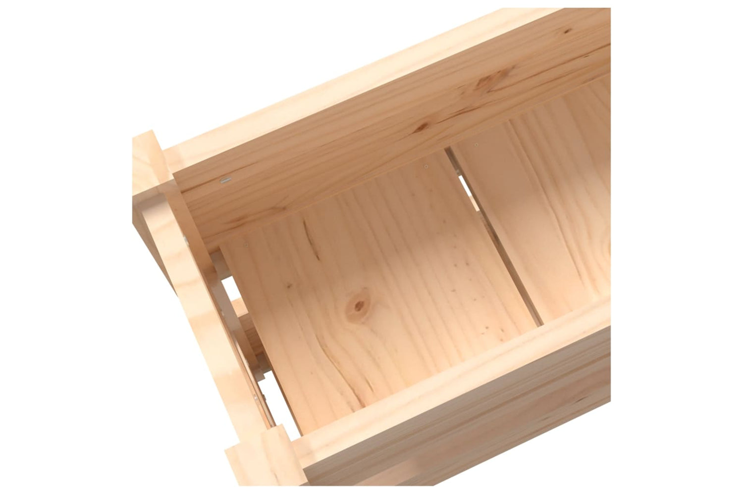 vidaXL 823927 Planter 112x25x66cm Solid Wood Pine-6