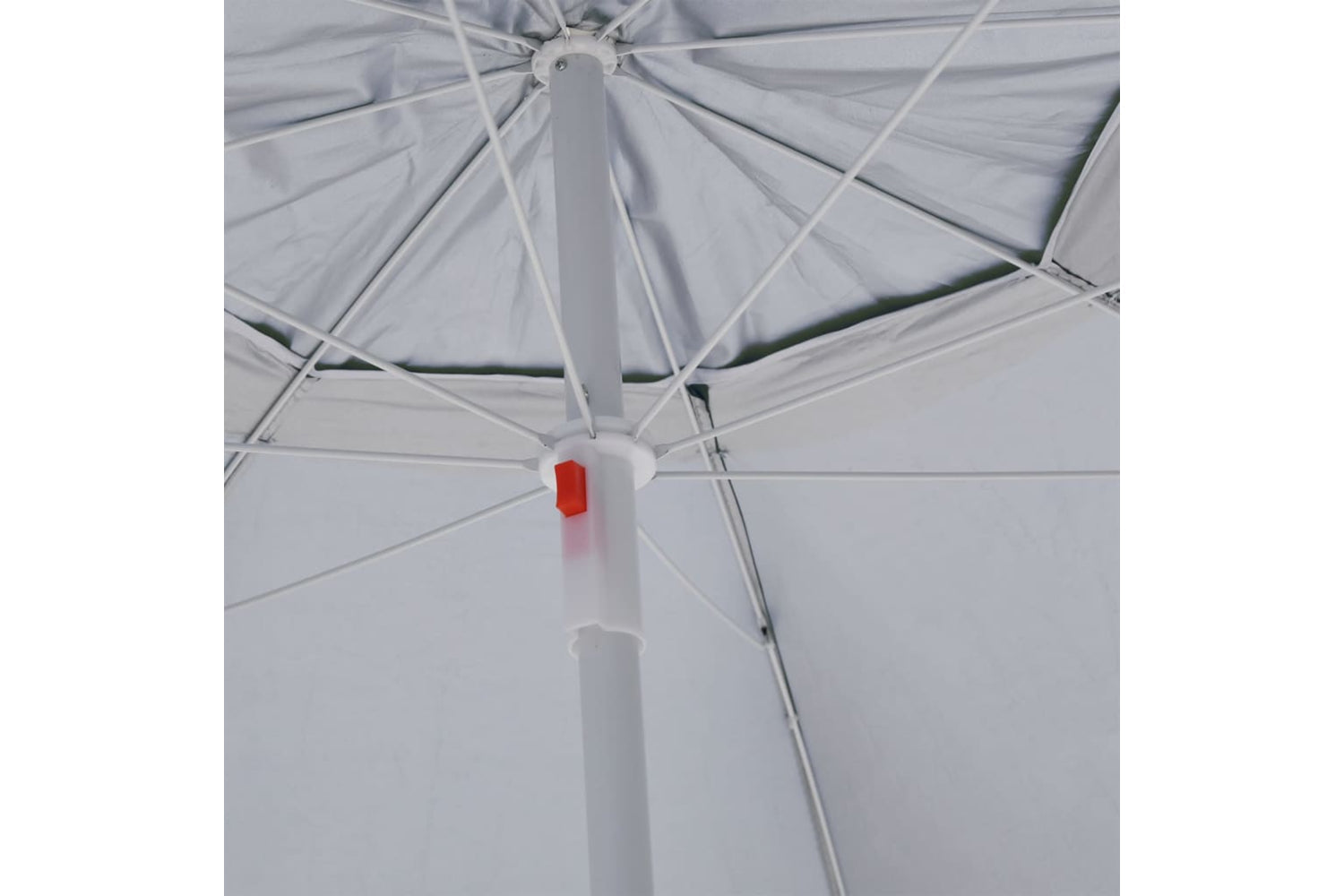 vidaXL 318838 Beach Umbrella With Side Walls Green 215cm-7