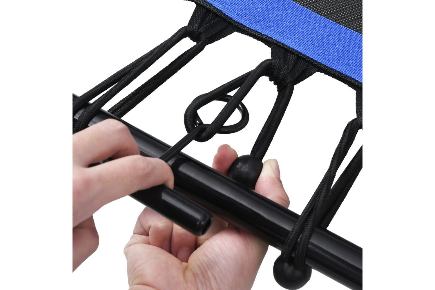 vidaXL 92492 Fitness Trampoline With Handle 122cm-4