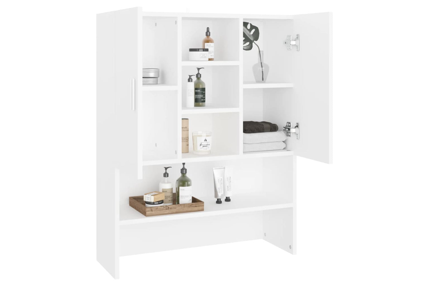 Vidaxl 3082008 Washing Machine Cabinet White-6