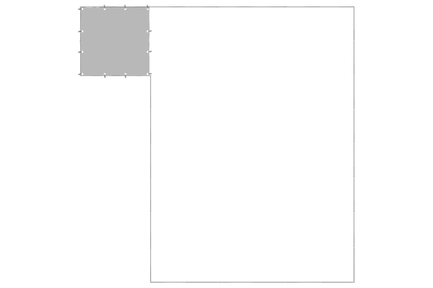 Vidaxl 3082233 Dog Kennel Silver 15.73 M2 Steel-4