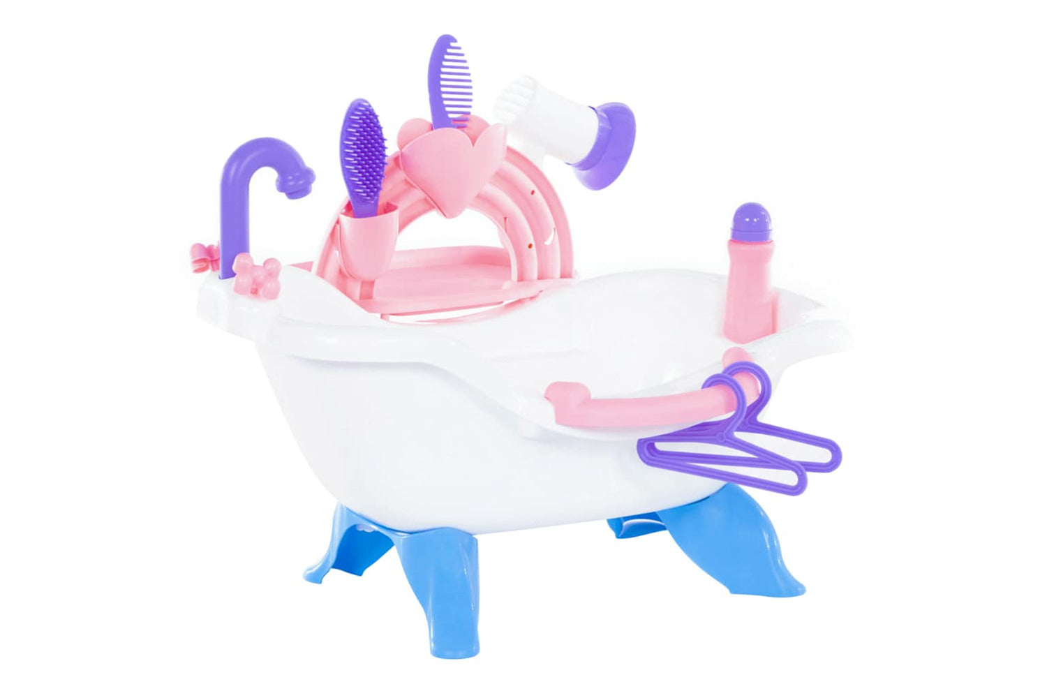 Polesie Wader 7 Piece Doll Bath Children Playset 83x53x41.5 Cm Polypropylene-5