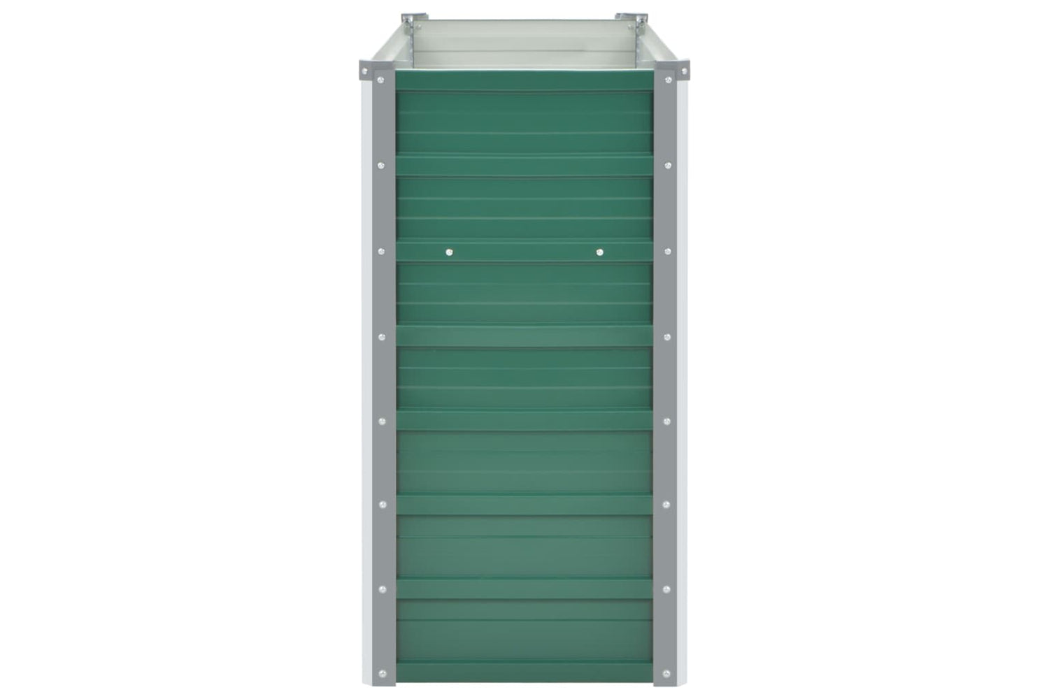 vidaXL 44849 Garden Raised Bed Galvanised Steel 160x40x77cm Green-4