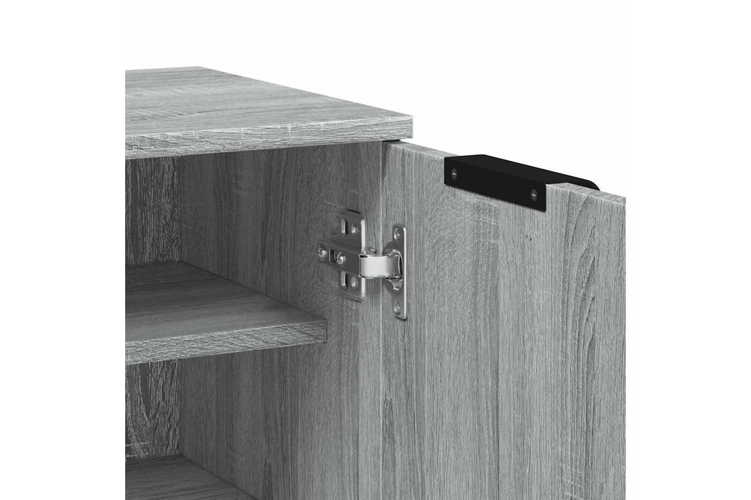 Vidaxl 817109 Shoe Cabinet Grey Sonoma 59x35x100 Cm Engineered Wood-7