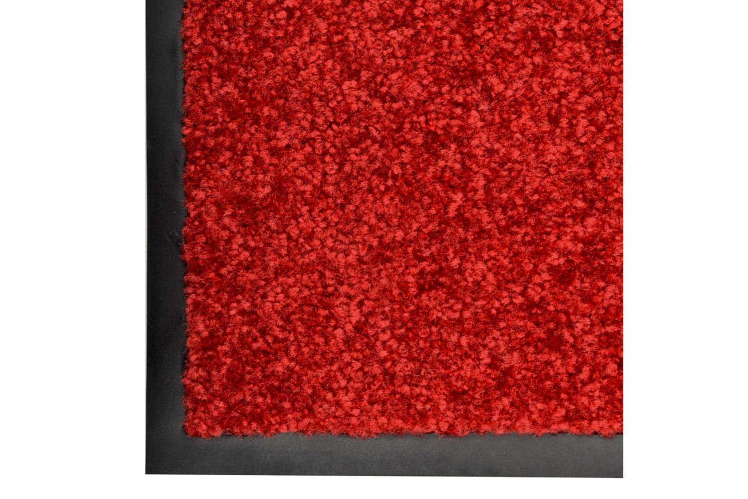 vidaXL 323425 Doormat Washable Red 90x150cm-5
