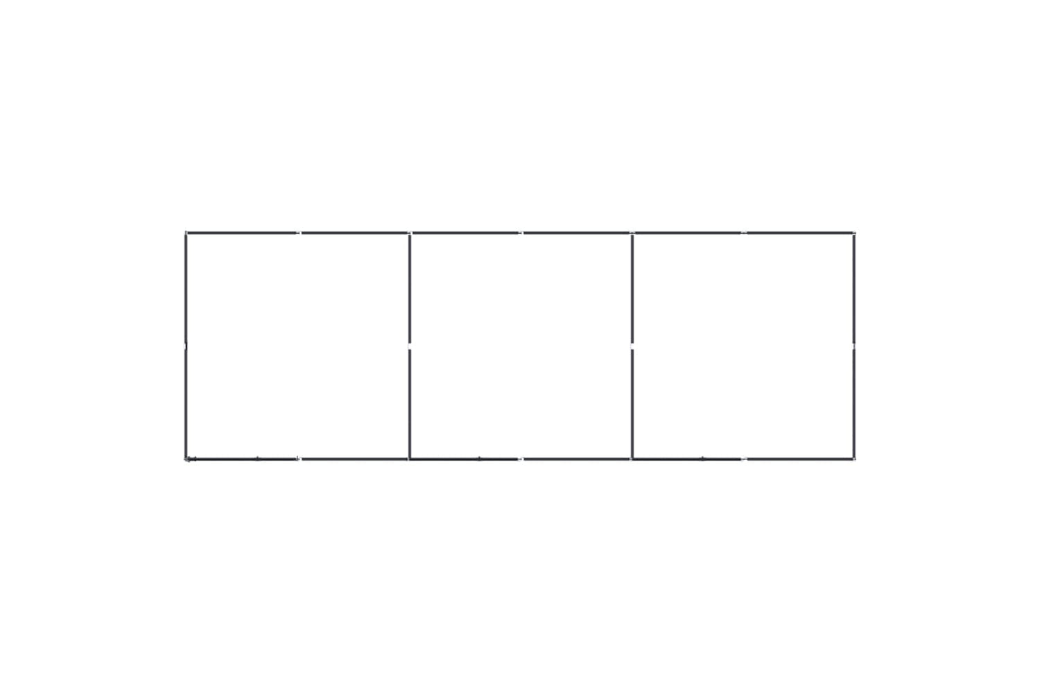 Vidaxl 3098011 Outdoor Dog Kennel Steel 11.06 M2-4