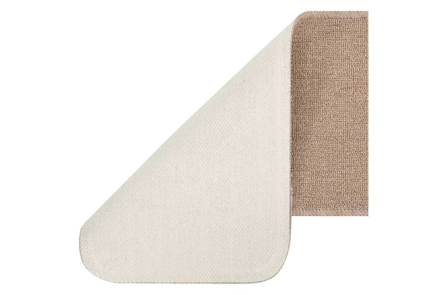 Vidaxl Anti Slip Stair Mats 15 Pcs 60x25 Cm Beige Rectangular-4