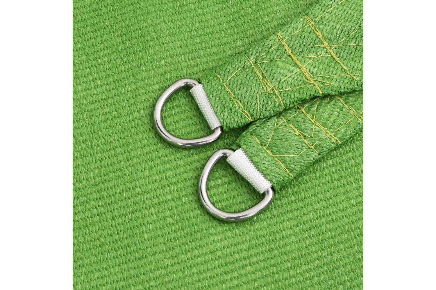 vidaXL 311318 Sunshade Sail 160 G/mÂ² Light Green 5x6x6 M Hdpe-5