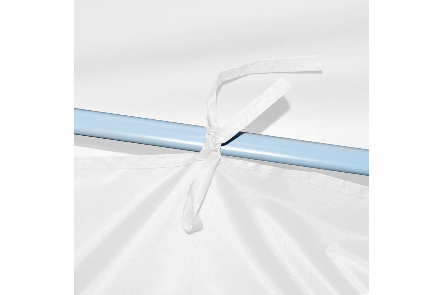 Vidaxl Folding Pop-up Party Tent With 8 Sidewalls 3x9 M White-8