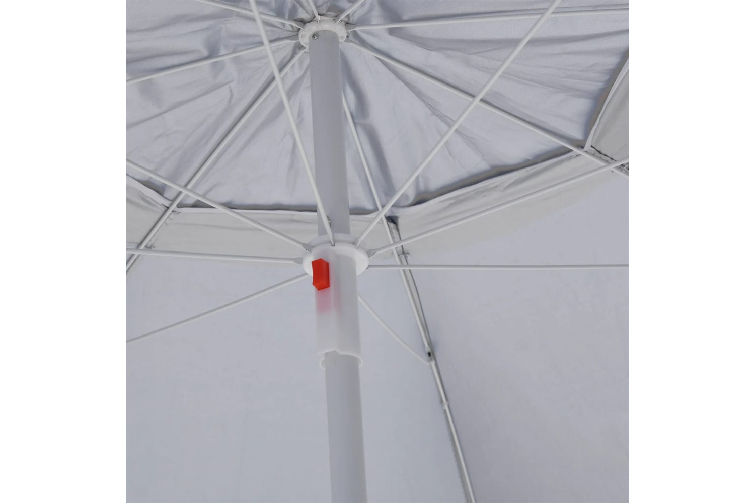 vidaXL 318836 Beach Umbrella With Side Walls Sand 215cm-7