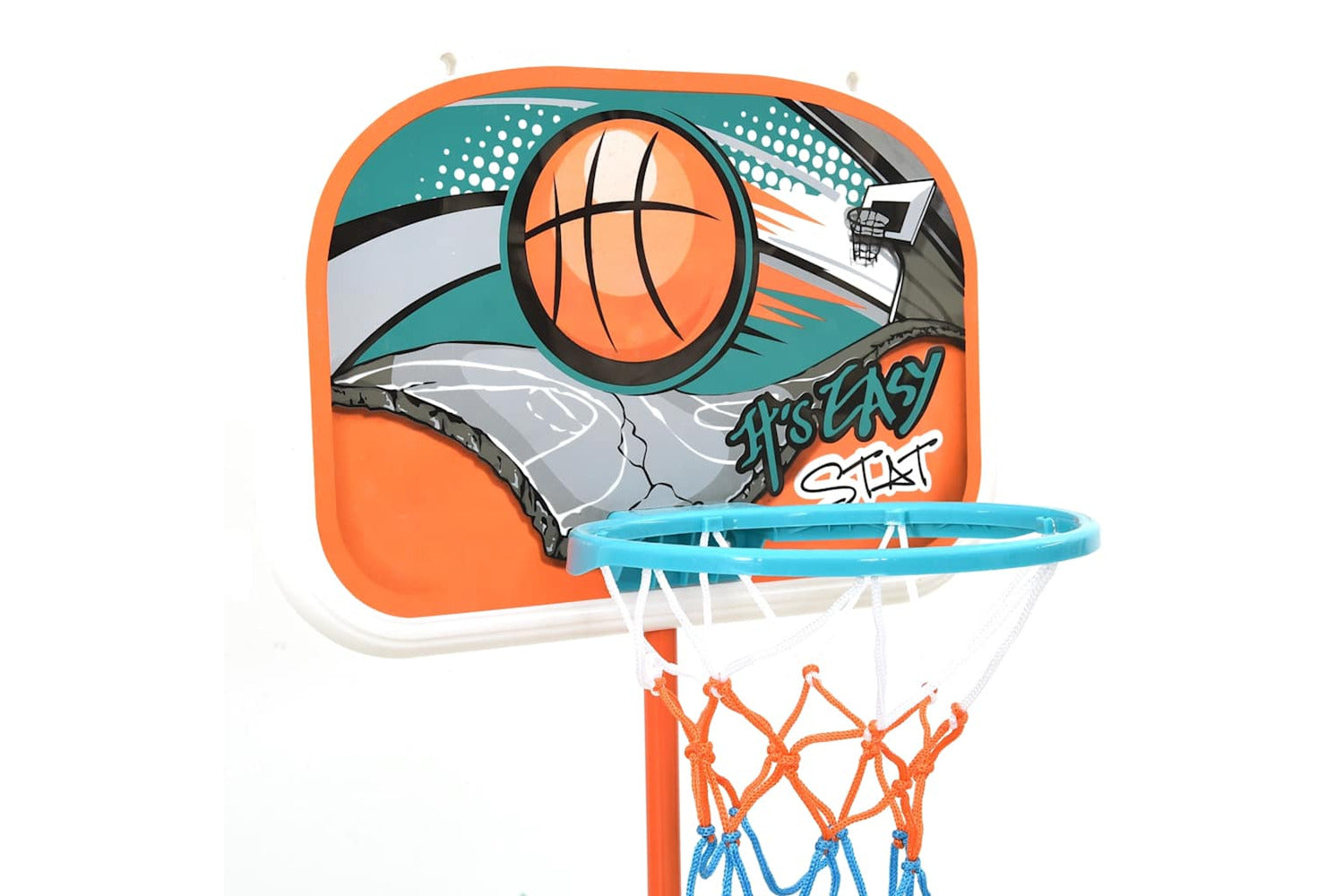 Vidaxl Portable Basketball Play Set Adjustable 133-160 Cm-7