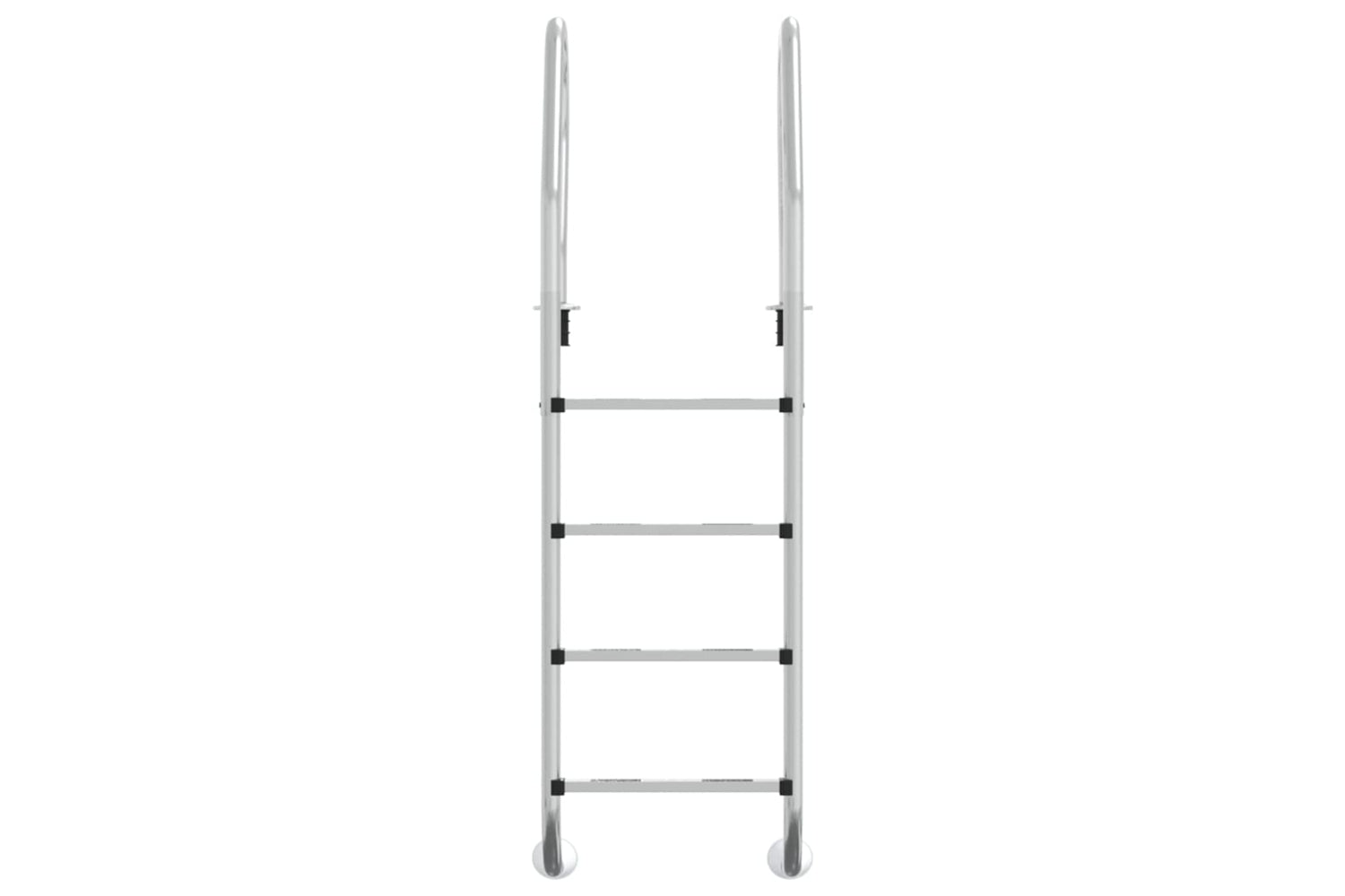 vidaXL 93456 Pool Ladder 54x38x184.5cm 304 Stainless Steel-2
