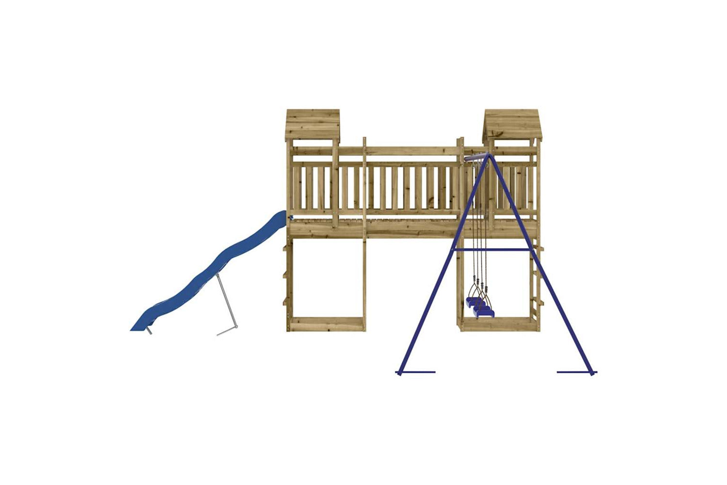 Vidaxl 3156957 Outdoor Playset Impregnated Wood Pine-5