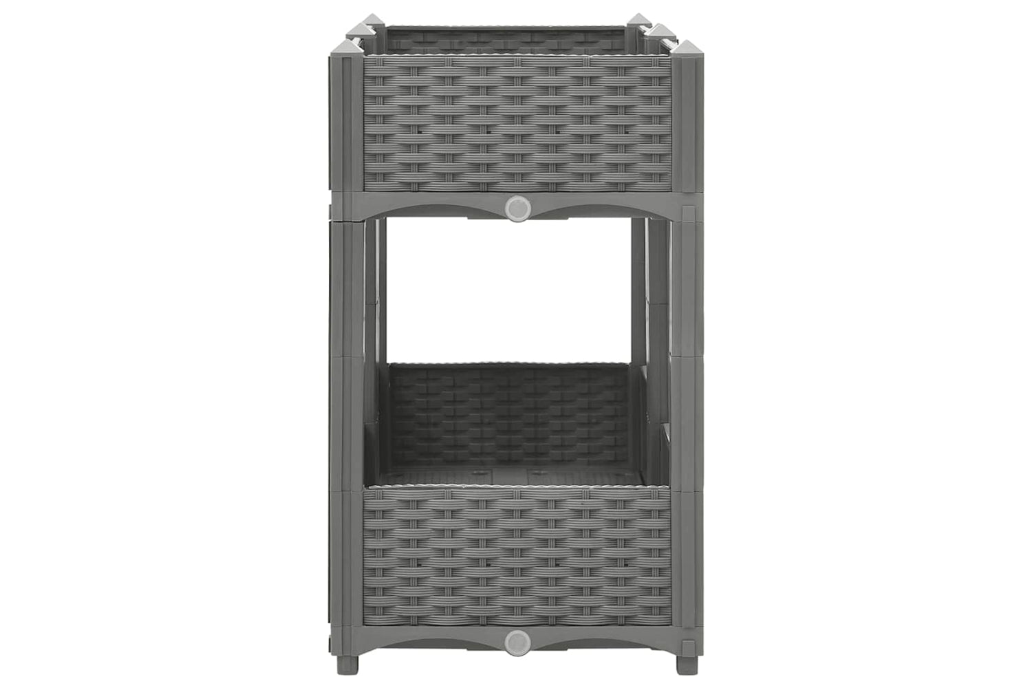 vidaXL 153298 Raised Bed 80x40x71cm Polypropylene-4