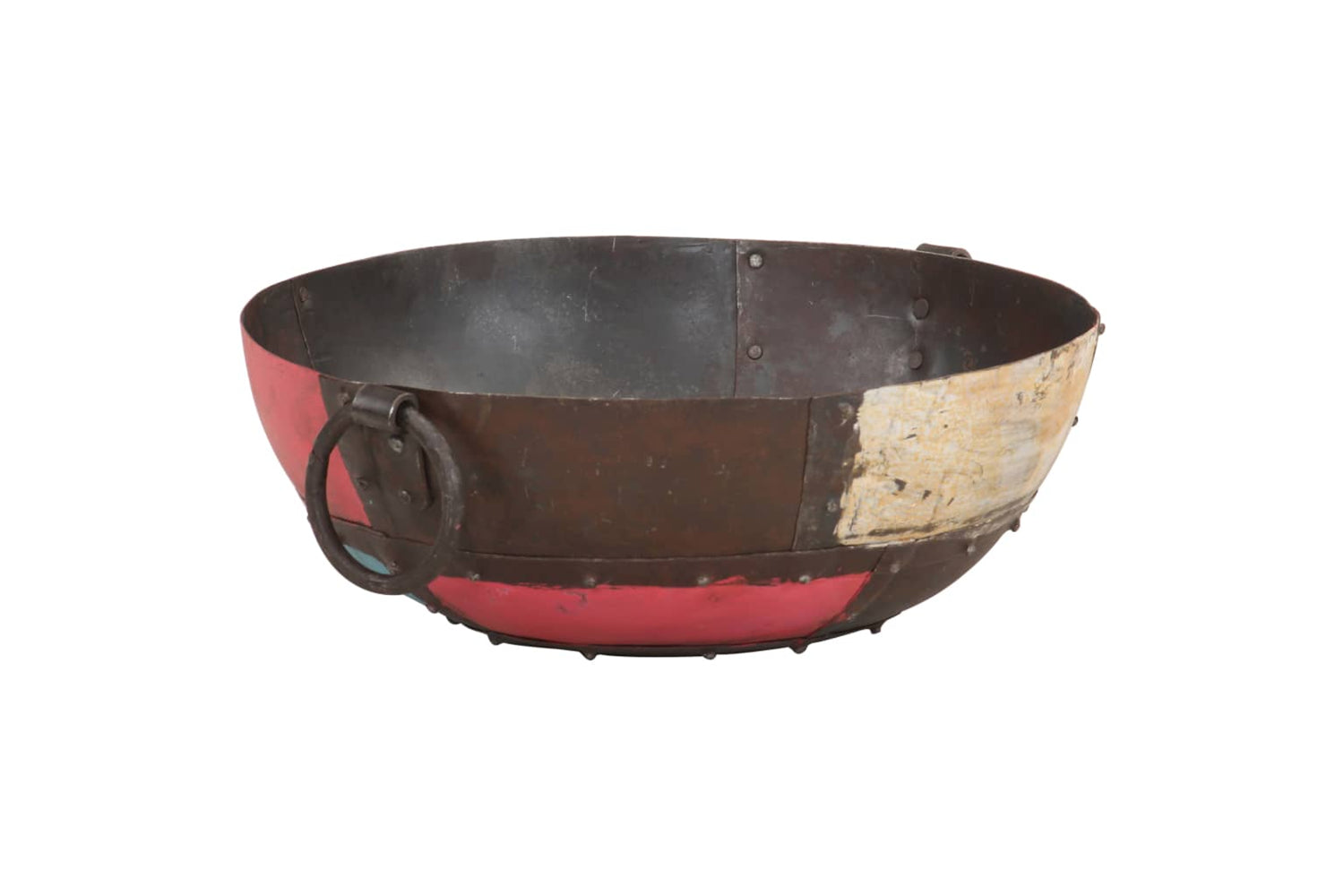 vidaXL 321945 Colourful Rustic Fire Pit ÃƒÂƒÃ‚Â˜ 40cm Iron-3