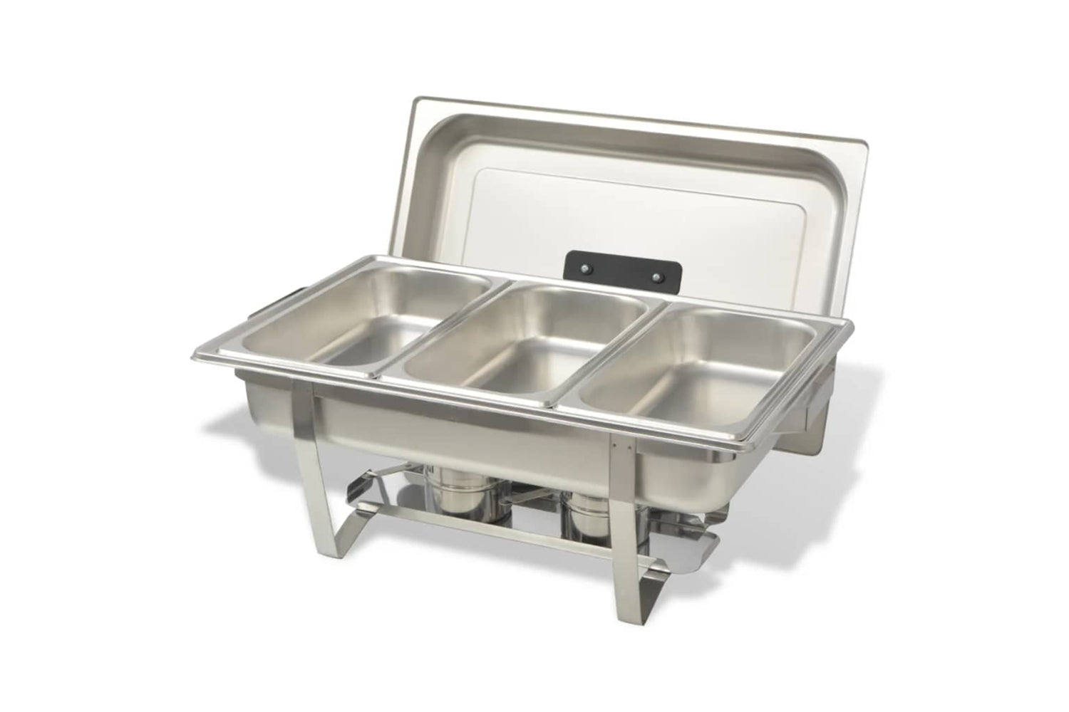 Vidaxl 50529 3 Piece Chafing Dish Set Stainless Steel-8