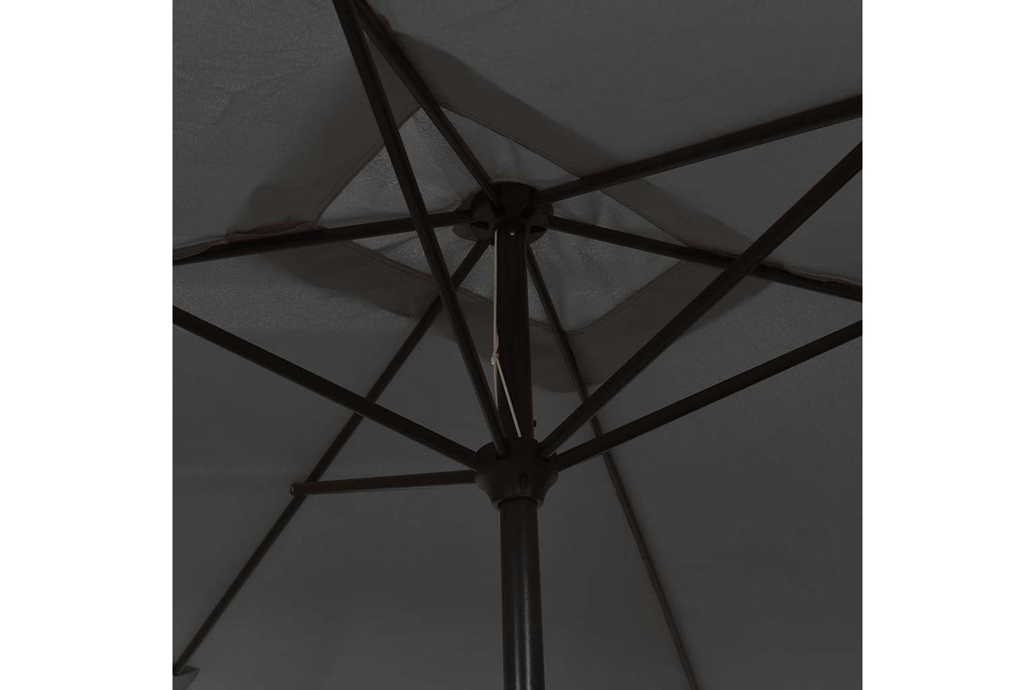 Vidaxl Garden Parasol With Metal Pole 300x200 Cm Anthracite-4