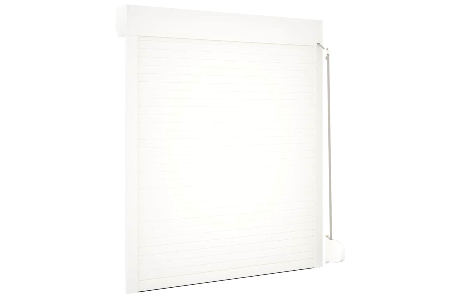 Vidaxl Roller Shutter Aluminium 110x130 Cm White-6
