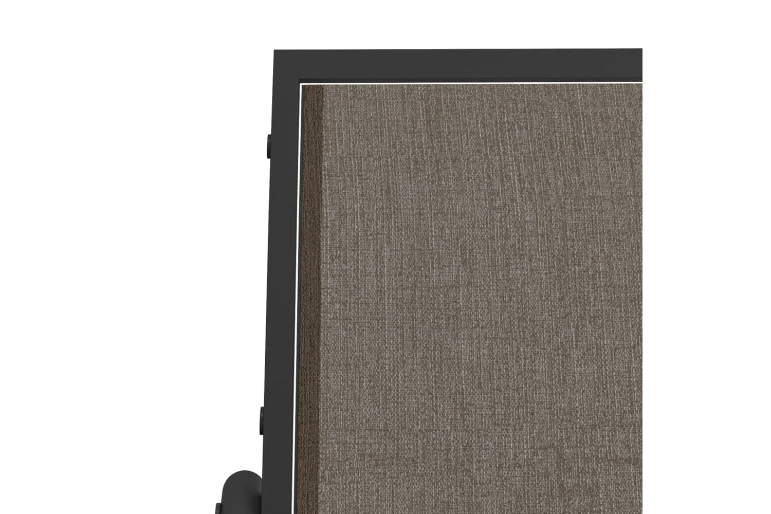 vidaXL 362709 Garden Glider Bench Brown120.5x76x86.5cm Textilene&steel-5