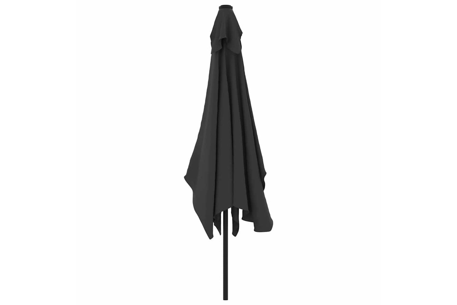 Vidaxl Garden Parasol With Metal Pole 300x200 Cm Anthracite-3