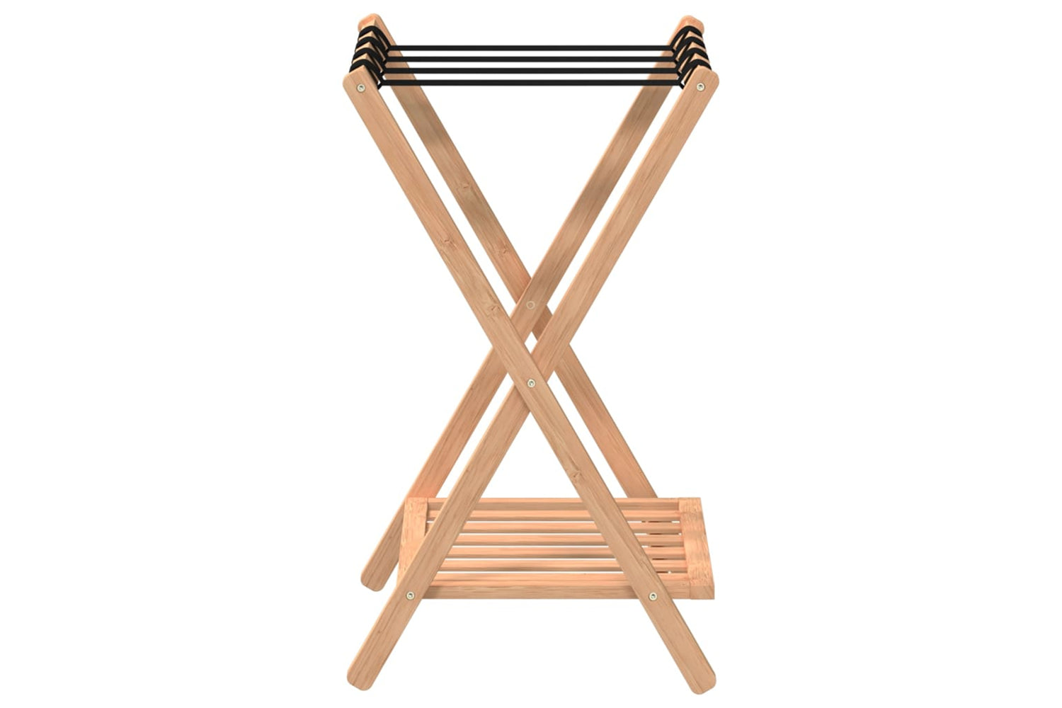 vidaXL 356365 Luggage Rack 68x38x58cm Bamboo-3