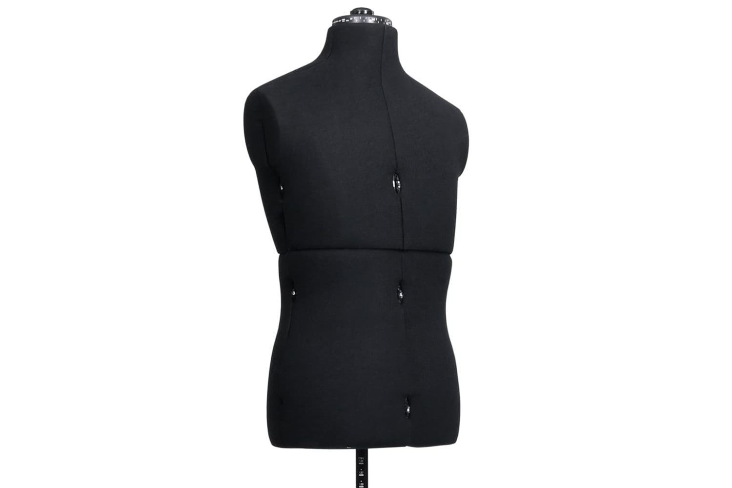 Vidaxl 288494 Adjustable Dress Form Male Black Size 37-45-4