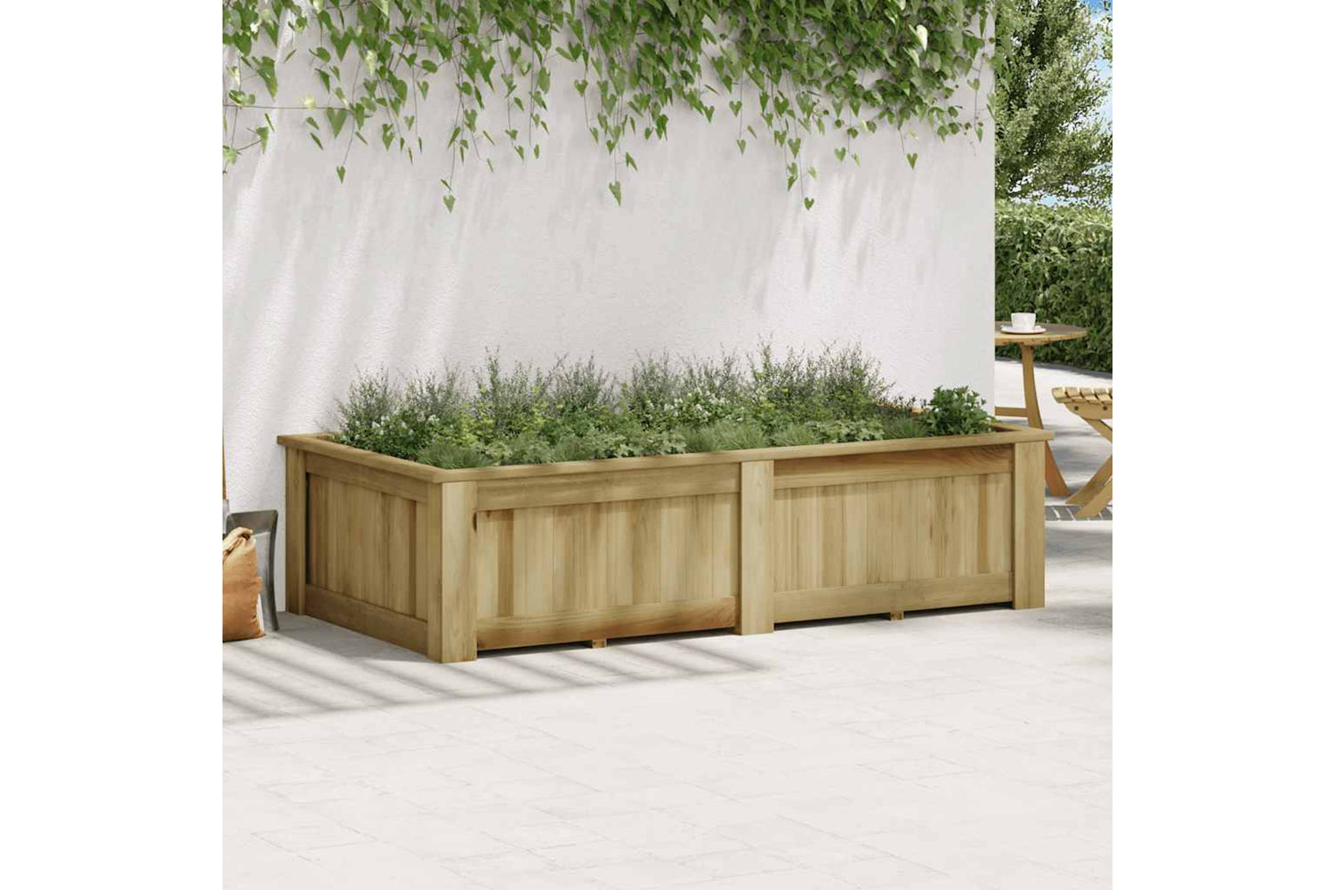 vidaXL 49097 Raised Bed 196x100x50cm Impregnated Pinewood-2