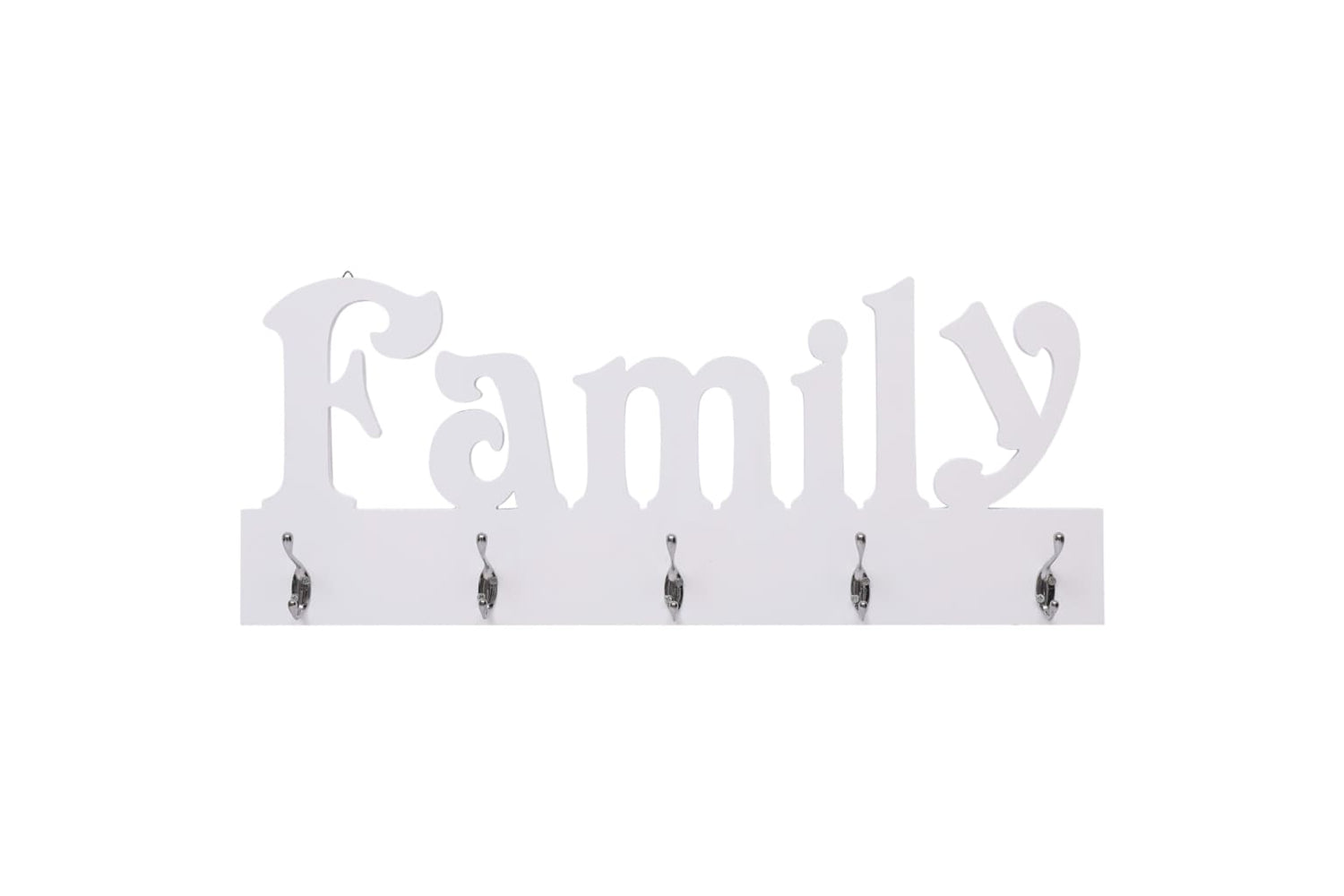 vidaXL 284245 Wall Mounted Coat Rack Family 74x29.5cm-2