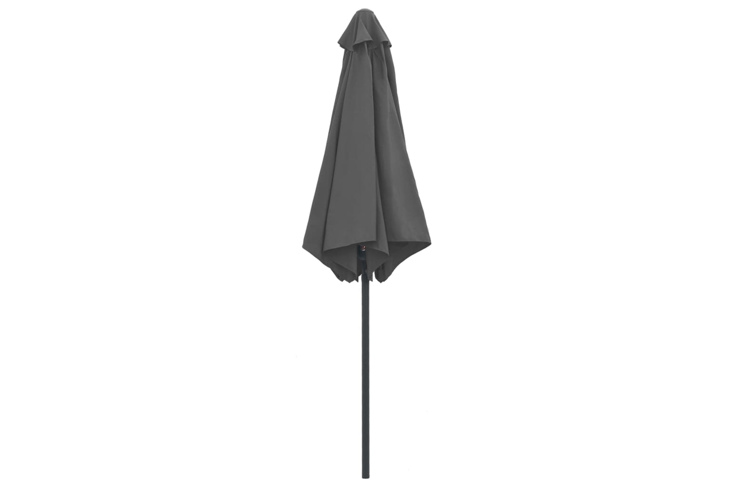 vidaXL 47346 Outdoor Parasol With Aluminium Pole 270x246cm Anthracite-4