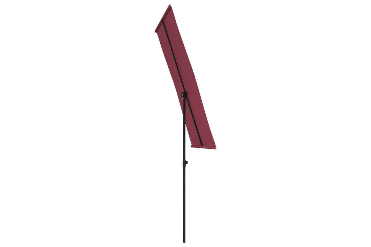 vidaXL 47332 Outdoor Parasol With Aluminium Pole 180x110cm Bordeaux Red-4