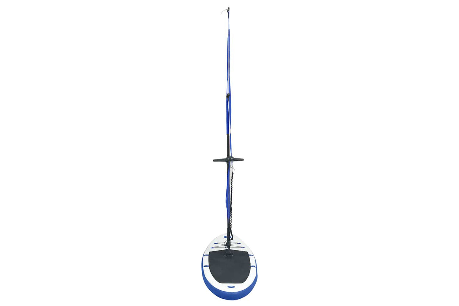 Vidaxl Inflatable Stand Up Paddleboard With Sail Set Blue And White-4