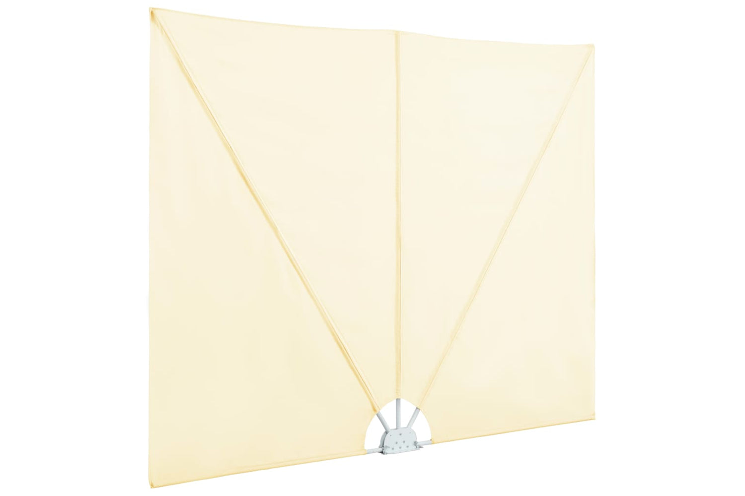 vidaXL 44569 Collapsible Terrace Side Awning Cream 300x200cm-4
