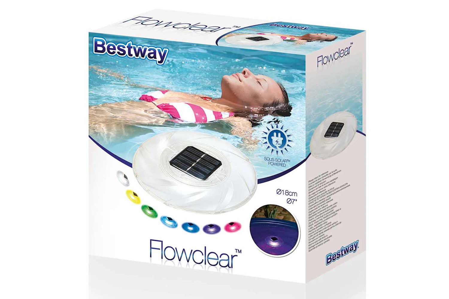 Bestway 90743 Floating Solar Light 58111-4