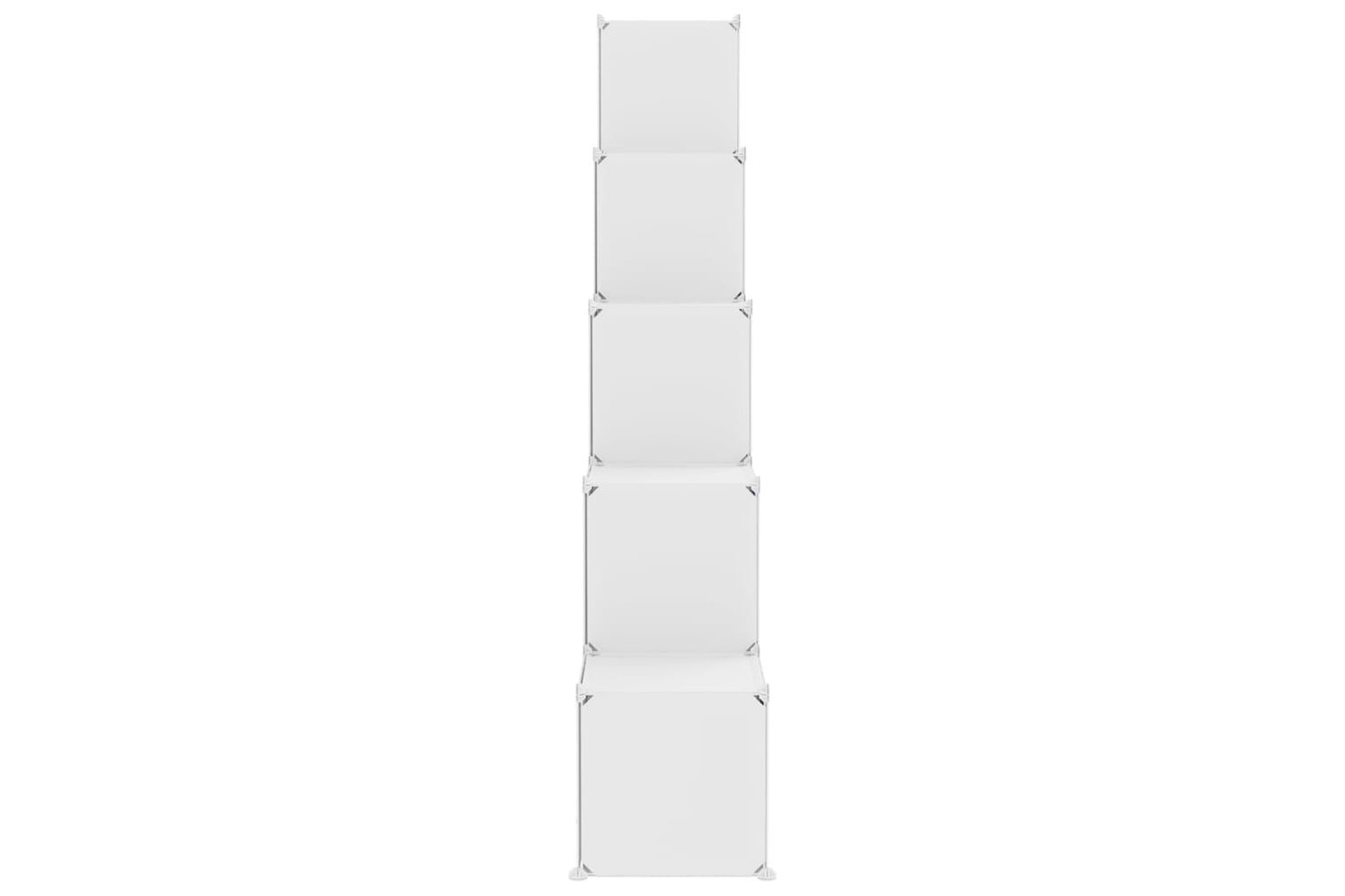 Vidaxl 340575 Cube Storage Cabinet For Kids With 15 Cubes White Pp-3