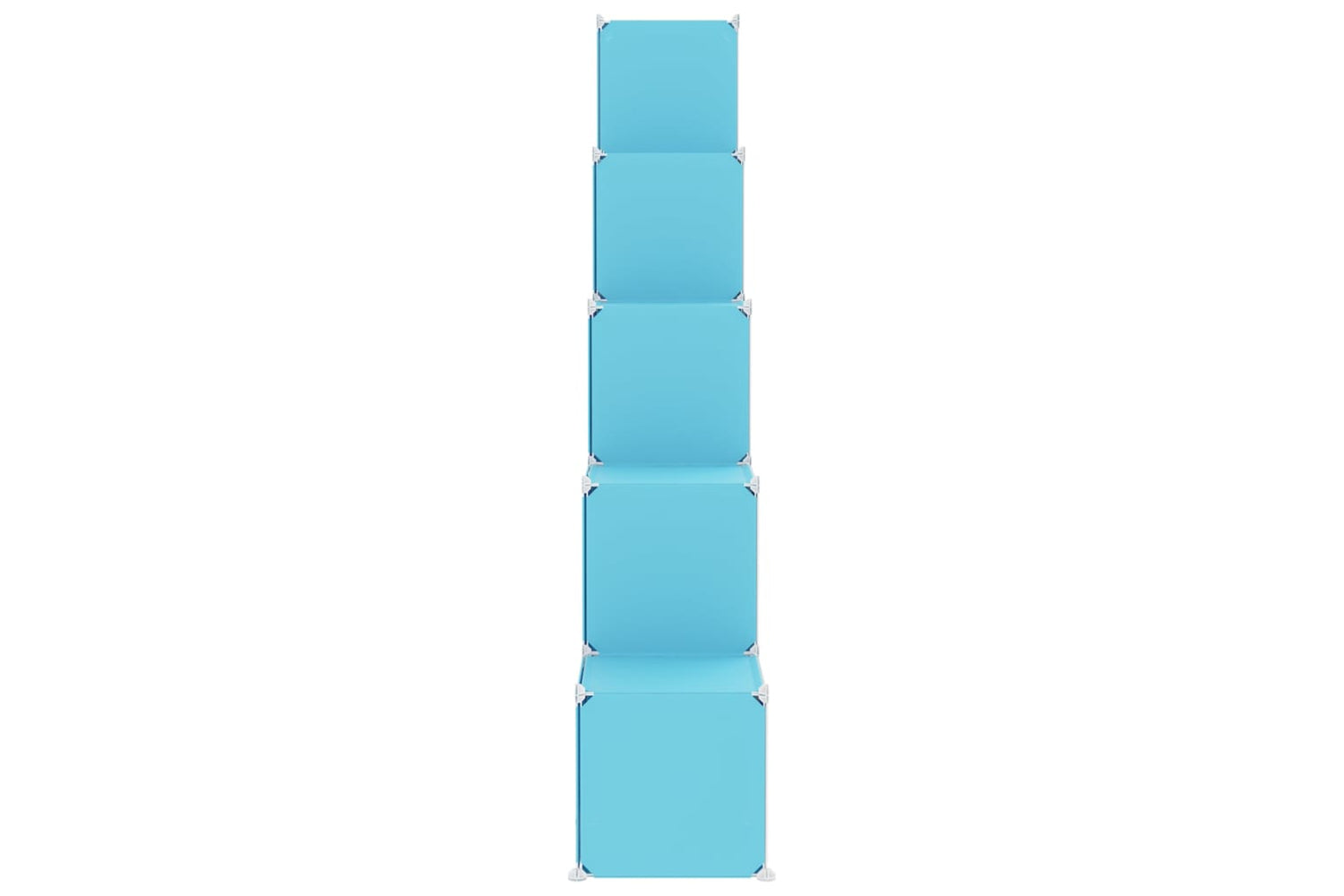 Vidaxl 340576 Cube Storage Cabinet For Kids With 15 Cubes Blue Pp-3