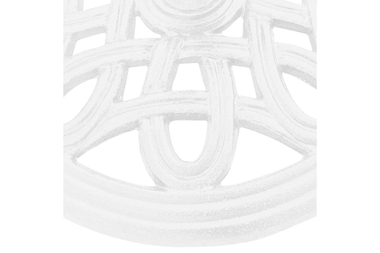 vidaXL 317766 Umbrella Base White 40x40x32cm Cast Iron-7