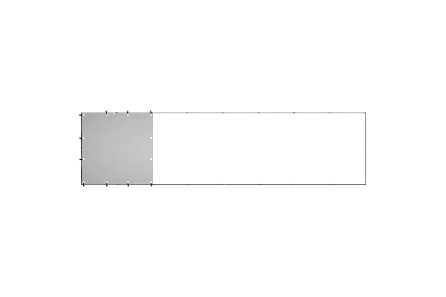 Vidaxl 3082200 Dog Kennel Black 4.84 M2 Steel-5
