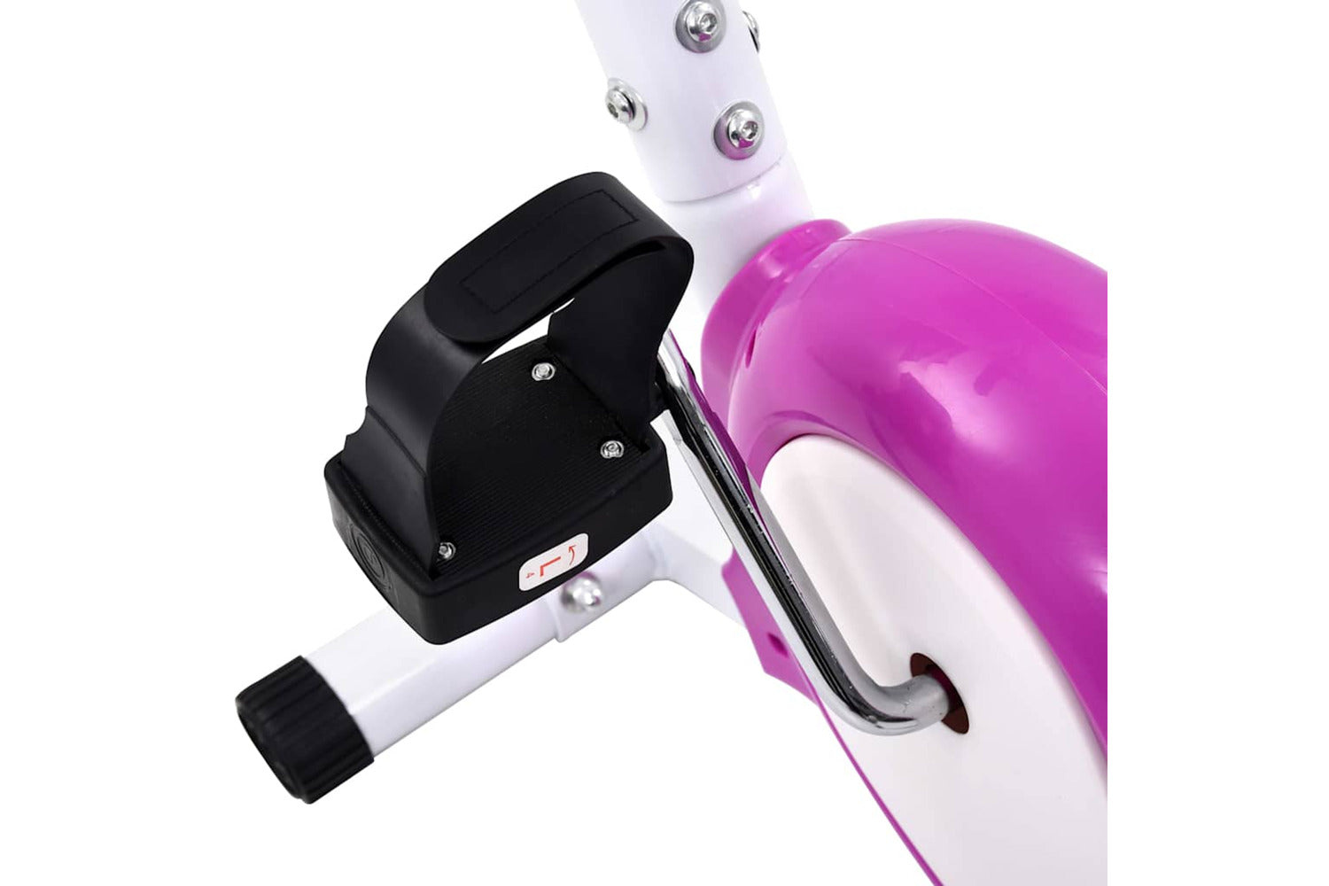 Vidaxl Exercise Bike With Belt Resistance Purple-9