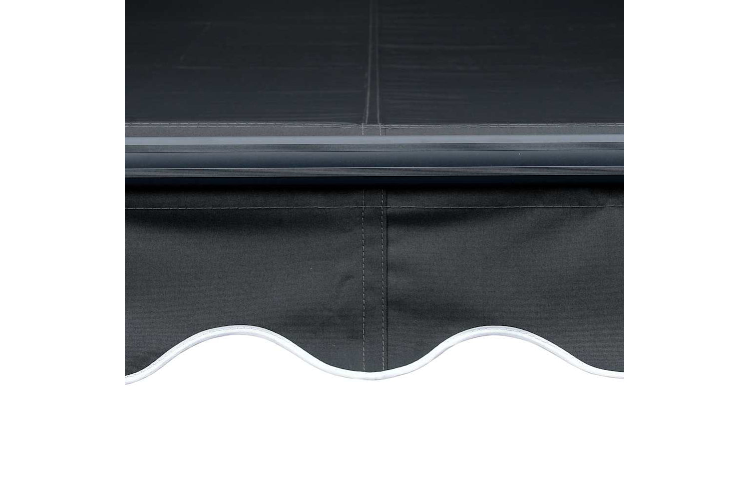 Vidaxl Manual Retractable Awning With Led 450x300 Cm Anthracite-7