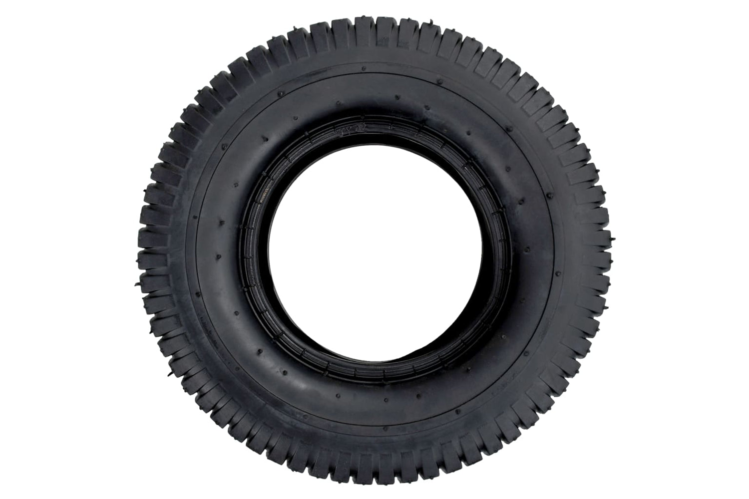 Vidaxl 145267 Wheelbarrow Tyres 2 Pcs 13x5.00-6 4pr Rubber-3