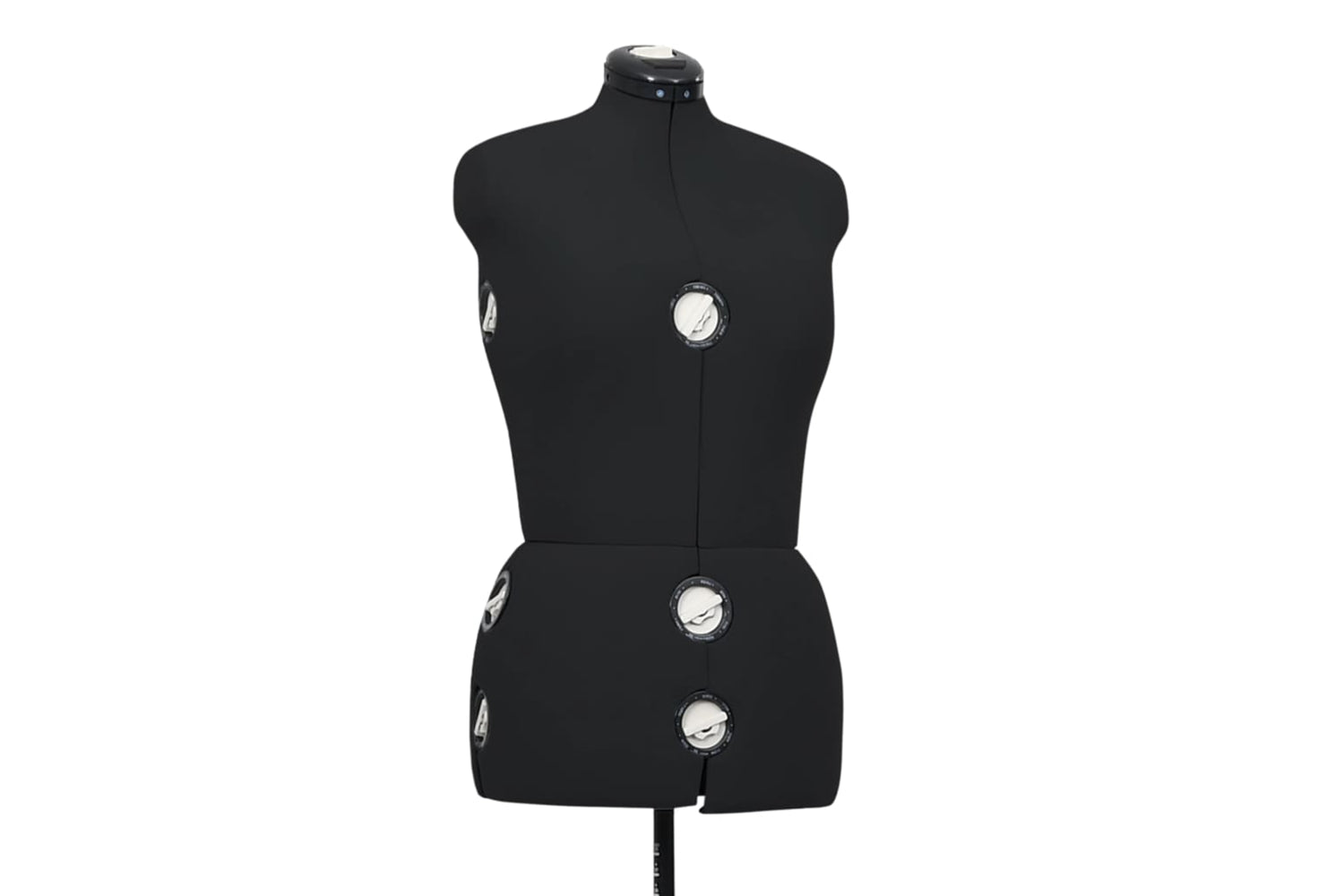 Vidaxl 288488 Adjustable Dress Form Female Black M Size 40-46-5