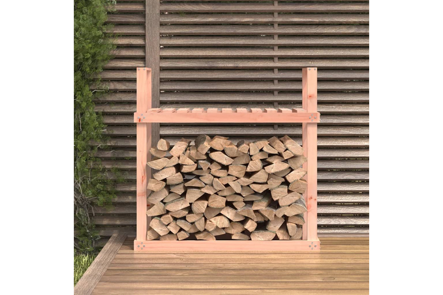 vidaXL 823862 Firewood Rack 110x35x108.5cm Solid Wood Douglas-2