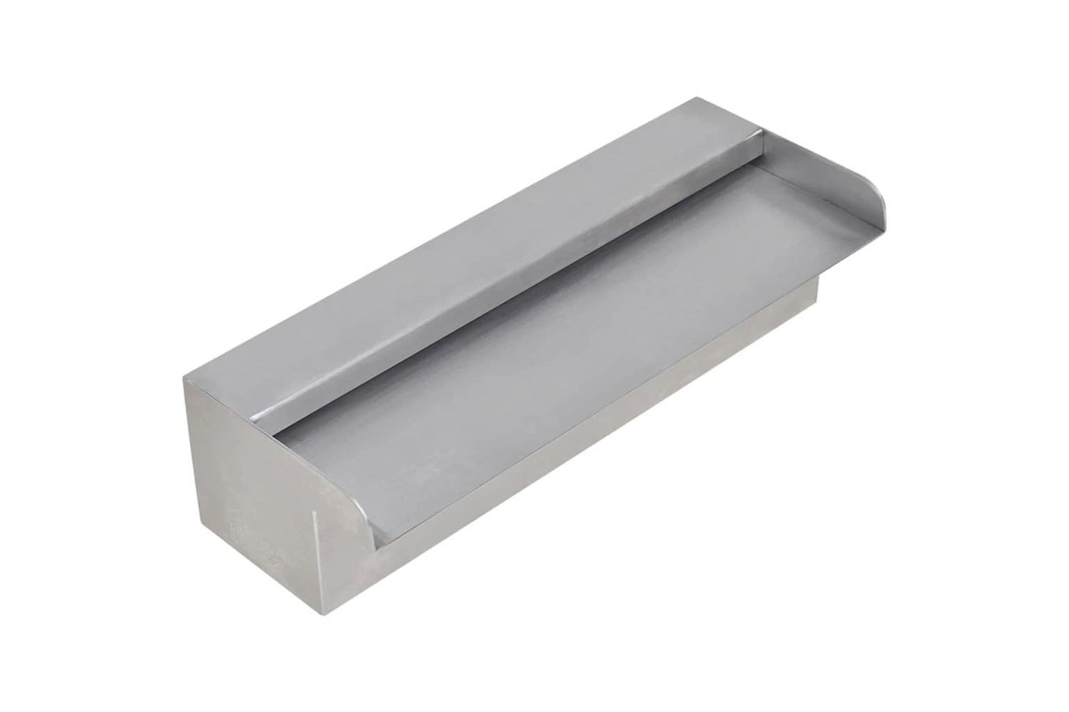 vidaXL 41665 Rectangular Waterfall Pool Fountain Stainless Steel 30cm-2