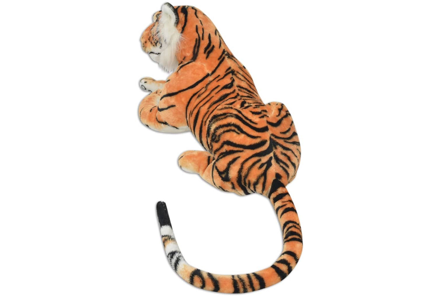 vidaXL 80163 Tiger Toy Plush Brown Xxl-3