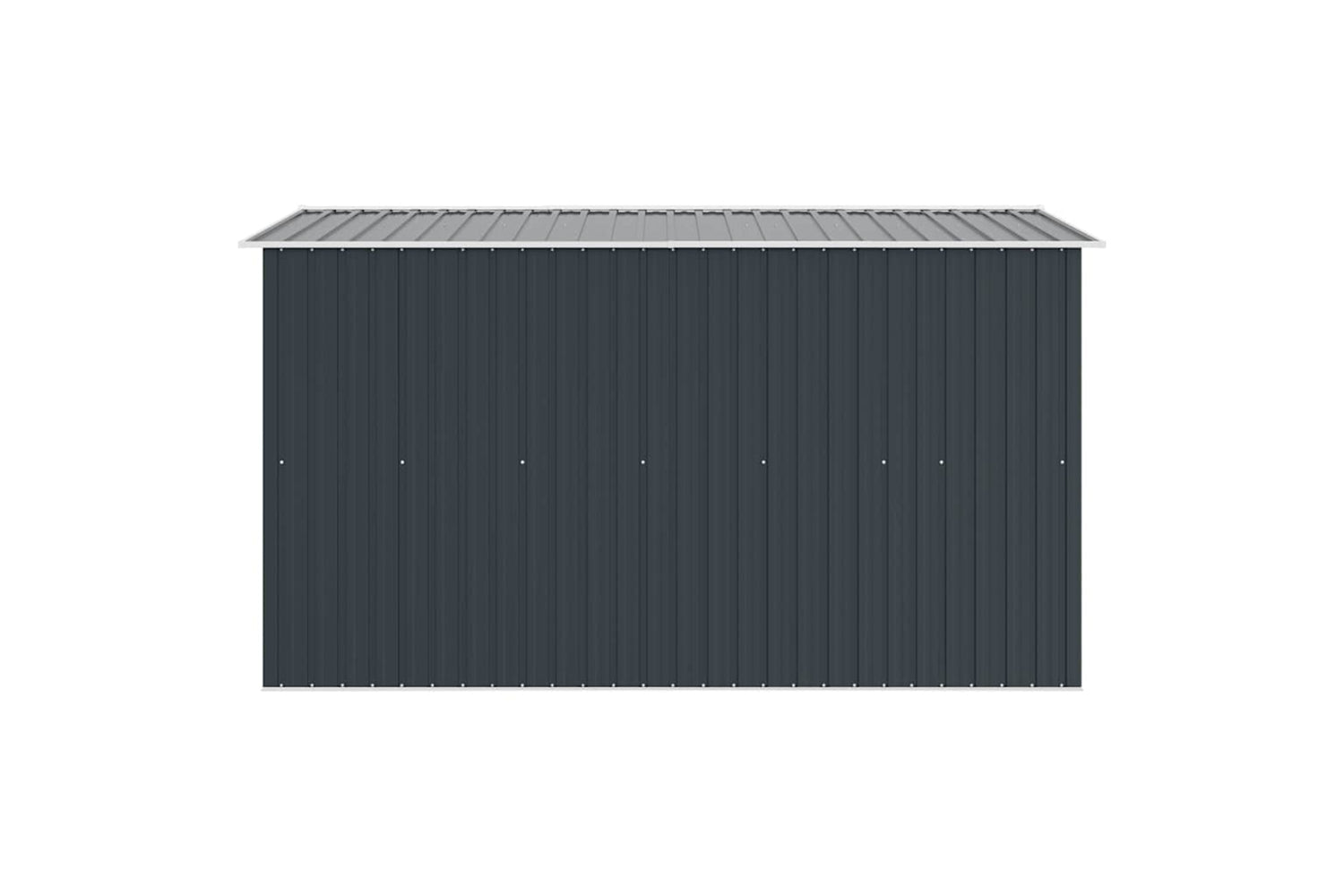 vidaXL 143342 Garden Shed 257x298x178cm Metal Anthracite-6