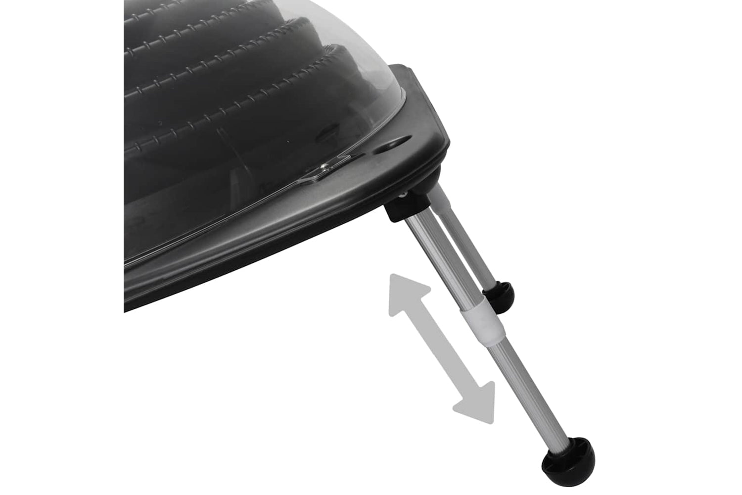 vidaXL 91734 Solar Pool Heater 75x75x36cm Hdpe Aluminium-3