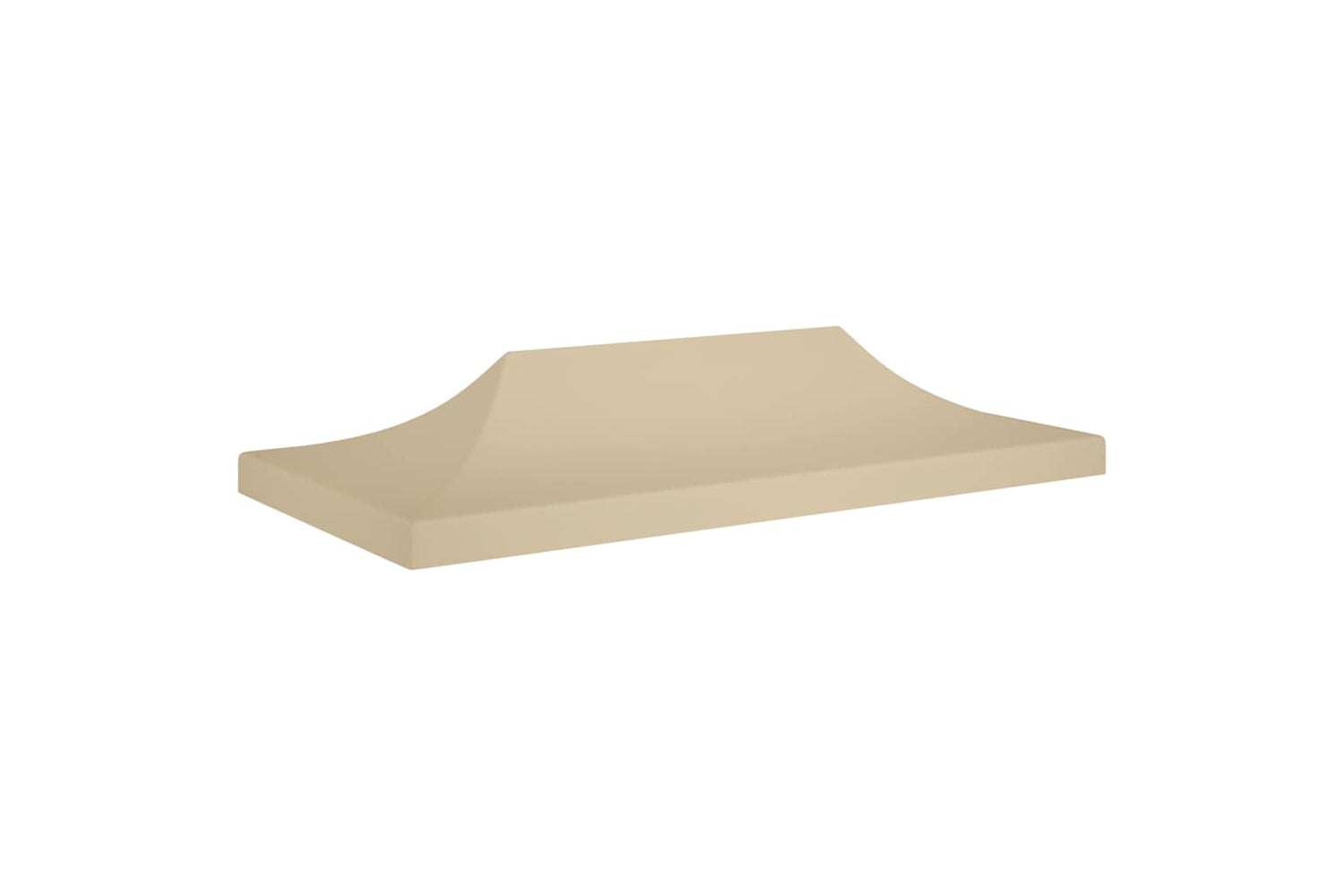 Vidaxl Party Tent Roof 6x3 M Beige 270 G/m2-2