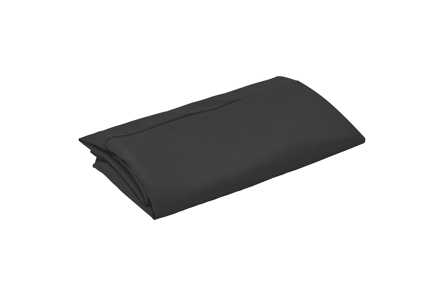 vidaXL 313807 Replacement Fabric For Cantilever Umbrella Black 300cm-2